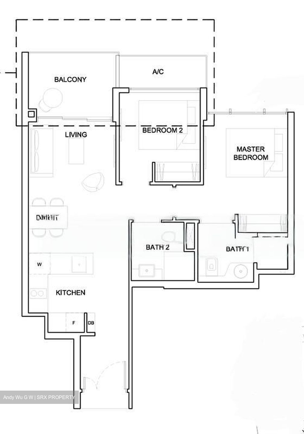 High Park Residences (D28), Apartment #602056731